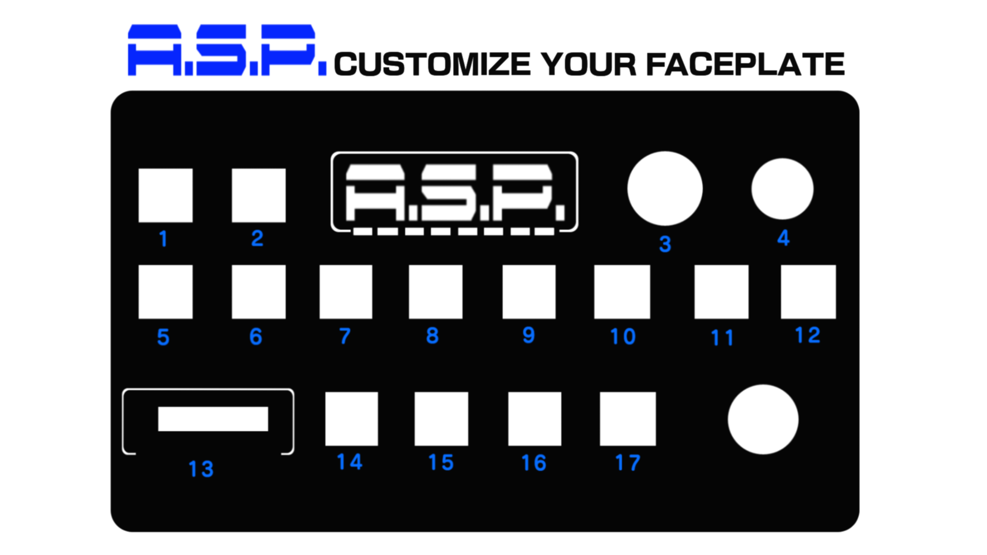 Additional Faceplate - Code 3